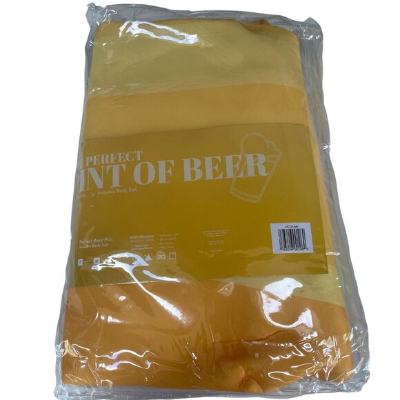 Hauntlook The Perfect Pint of Beer Halloween Costume Unisex One Size Dressup - Picture 3 of 6